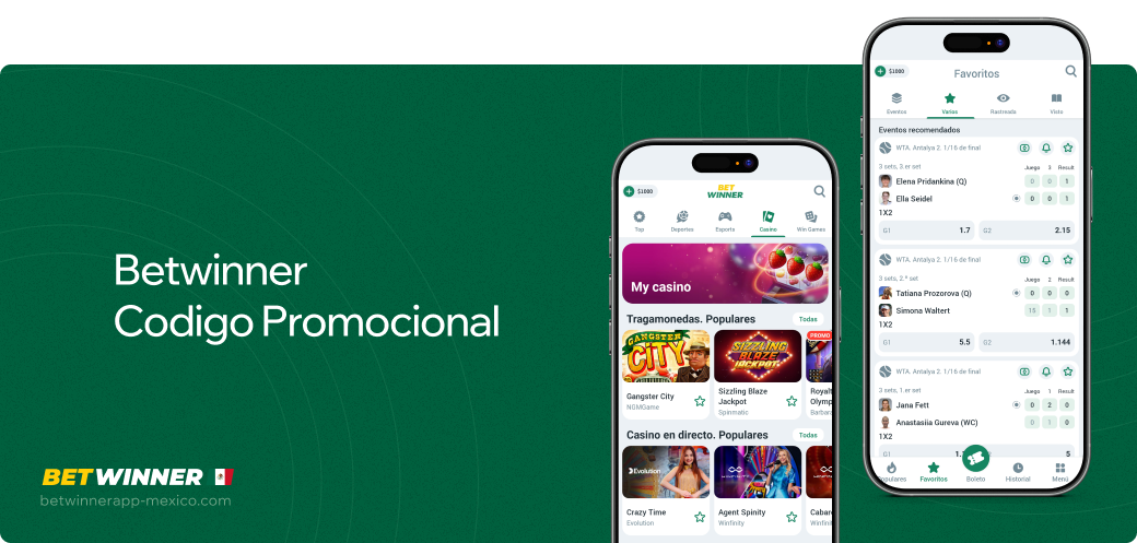 Betwinner APP México Codigo Promocional